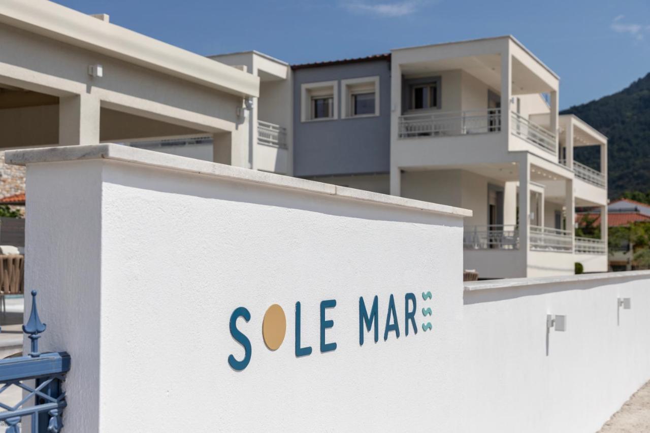 Sole Mare Hotel Chrysi Ammoudia Exterior foto